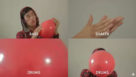 99 Luftballons gespielt mit Luftballons